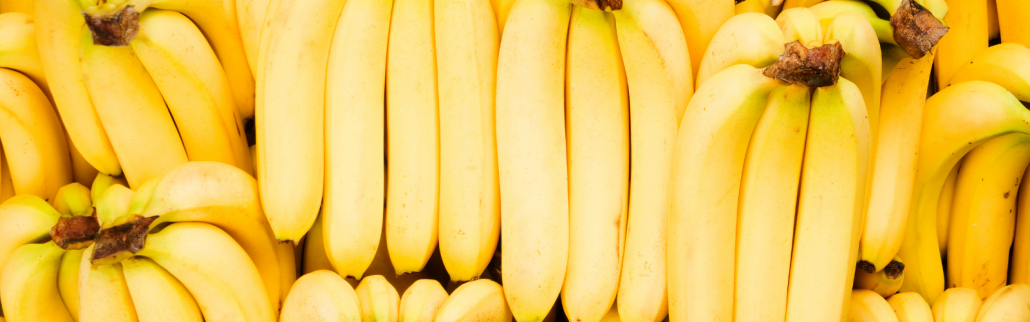bananer - frukter för att öka spermier och motilitet