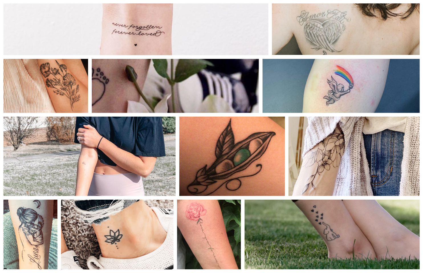 Miscarriage Tattoos A Unique Way To Memorialize Your Angel